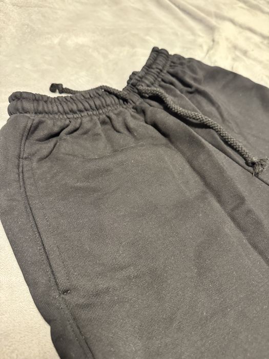 Джогери чорні оверсайз з бавовни високої щільності XS-S usual