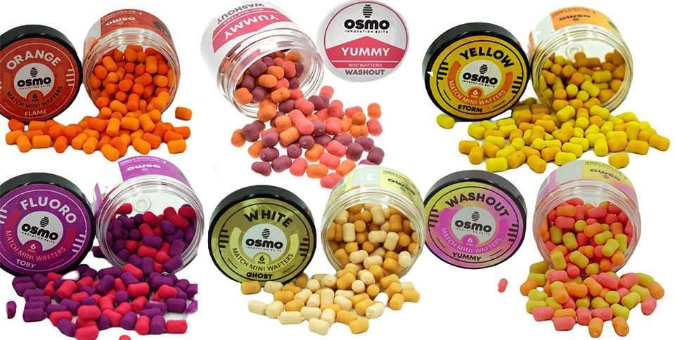 OSMO 6szt Match Wafters Toby, Storm, Flame, Ghost, Yummy 6 i 9mm 50g