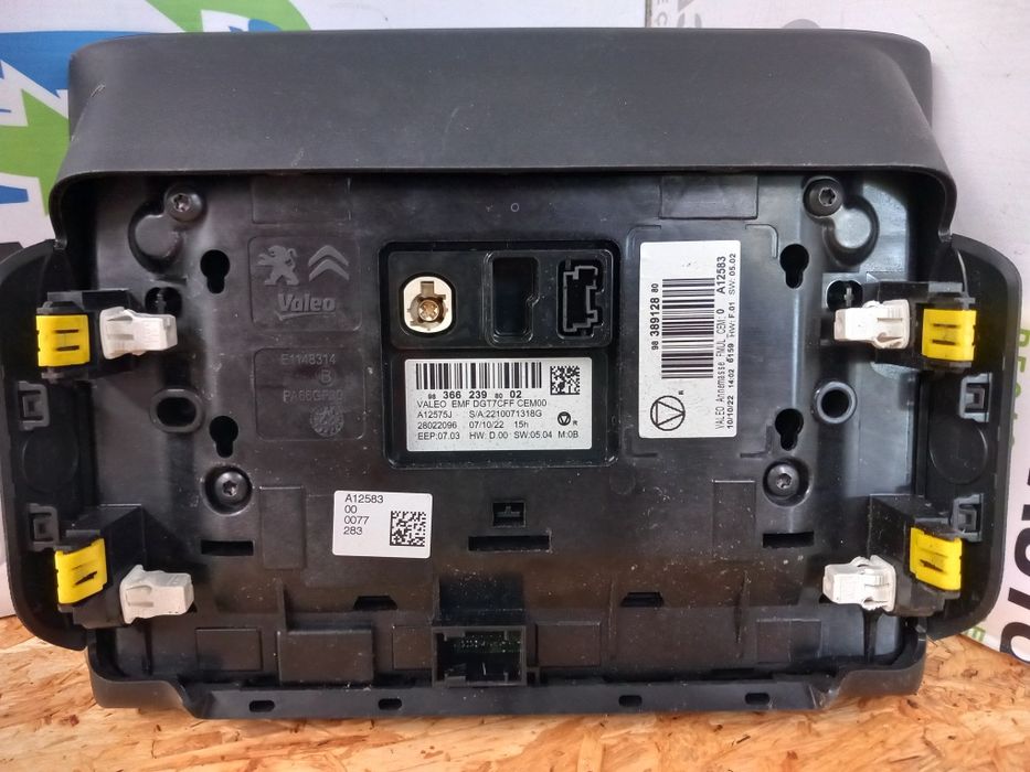 Ecrã multimédia multifunções display GPS Peugeot Citroen Opel