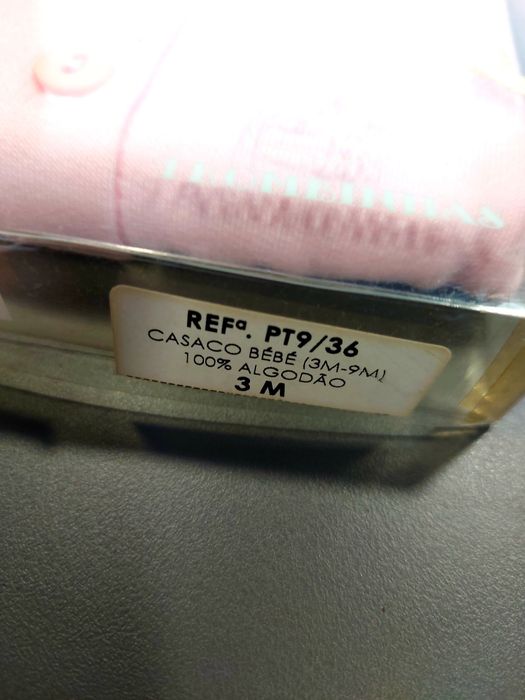 Casaco rosa bebe | Trombinhas | NOVO