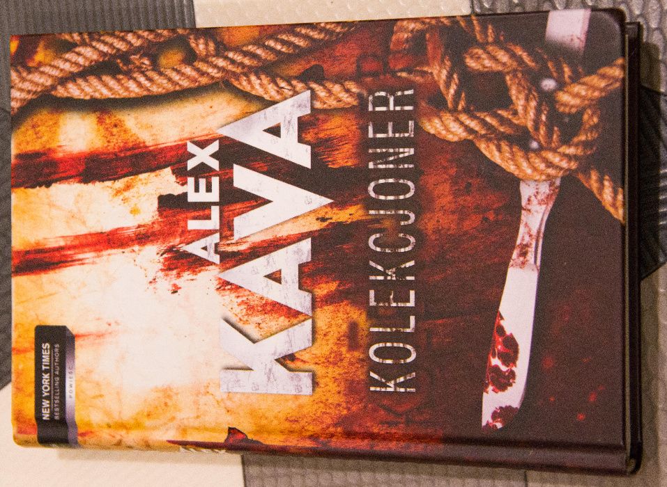 Ksiażka Alex Kava Kolekcjoner, oprawa twarda