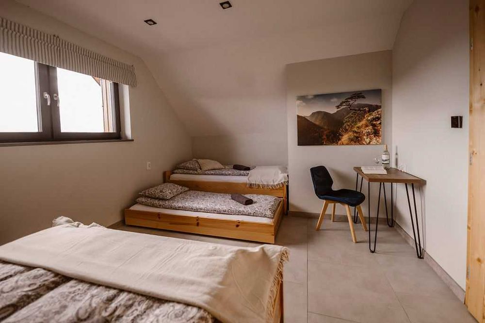 Domek 8 osób, apartament 4 osoby,  w górach z widokiem na Tatry Pieniny Szczawnica