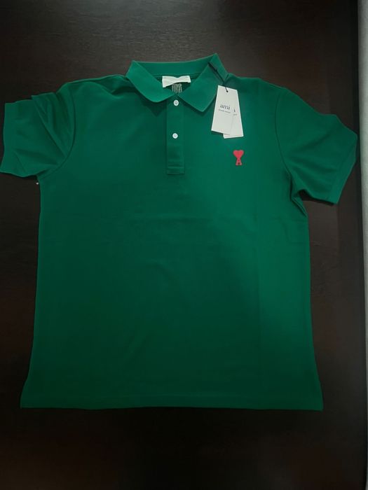 Polo Verde Ami Paris