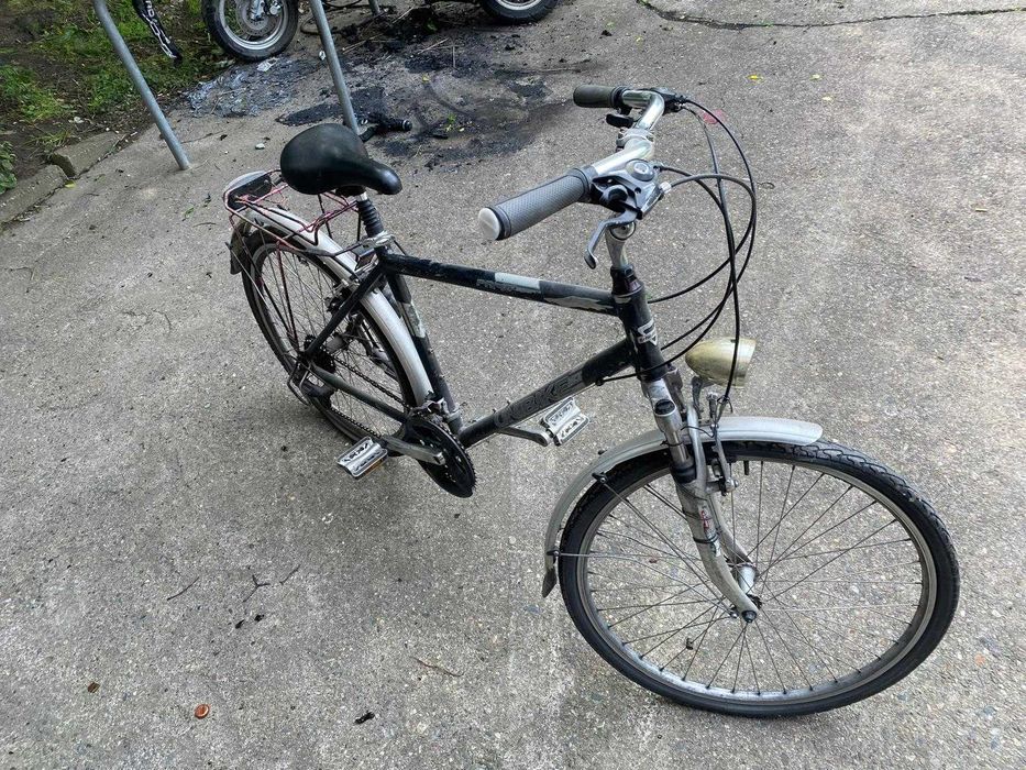Rower męski miejski Pamir Unibike 26 czarny