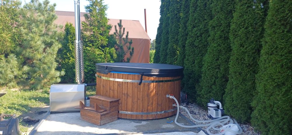 Bania.Jacuzzi ogrodowe.