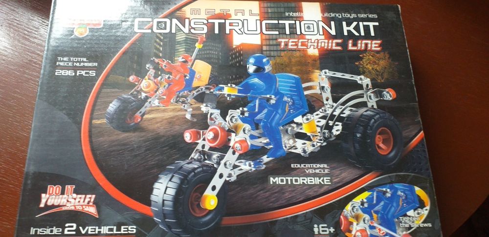 Mały Konstruktor 2 Motory Zestaw