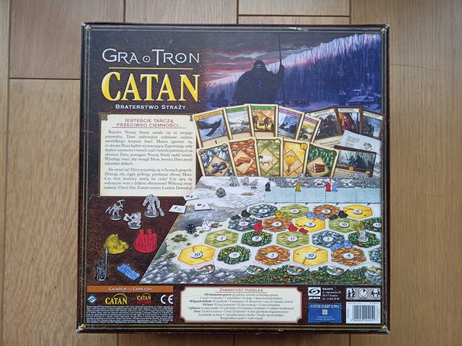 Gra planszowa Catan: Gra o Tron Braterstwo Straży