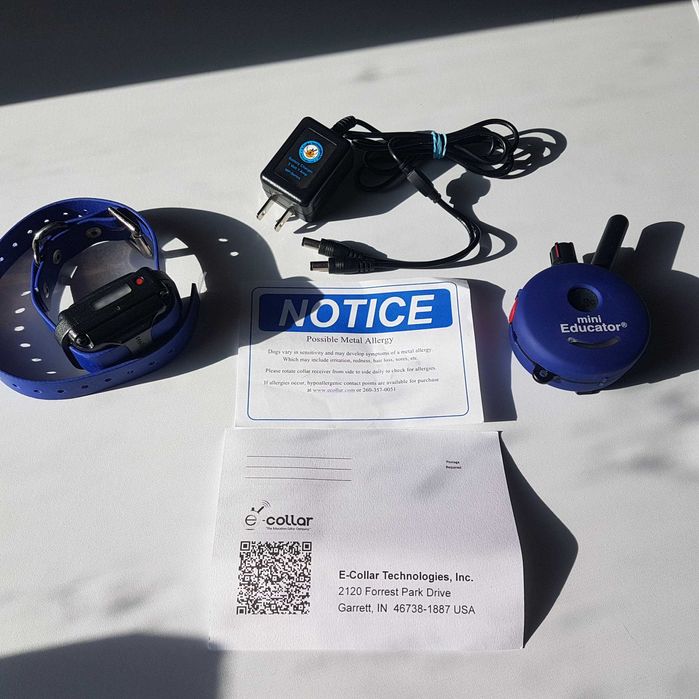 trener trening wychowanie psa obroża edukacyjna e-collar ET-300 800m