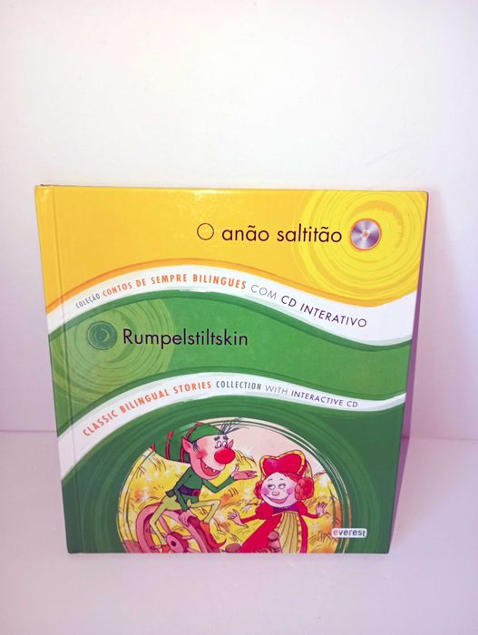 O Anão Saltitão (livro Bilingue + CD)