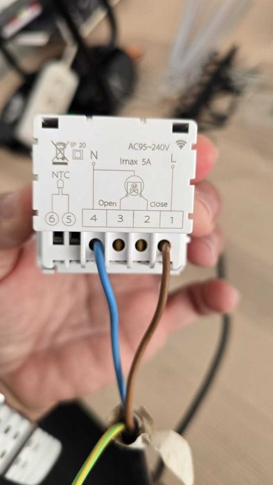 BSEED - WIFI - Termostato elétrico touch Google Home, Alexa, Tuya