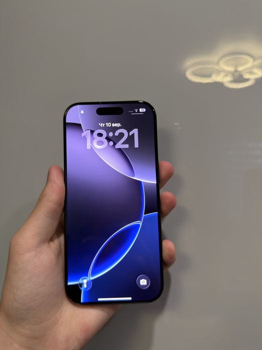 Apple iPhone 16 Pro 256GB Black Titanium ФИЗ-SIM 87% АКБ