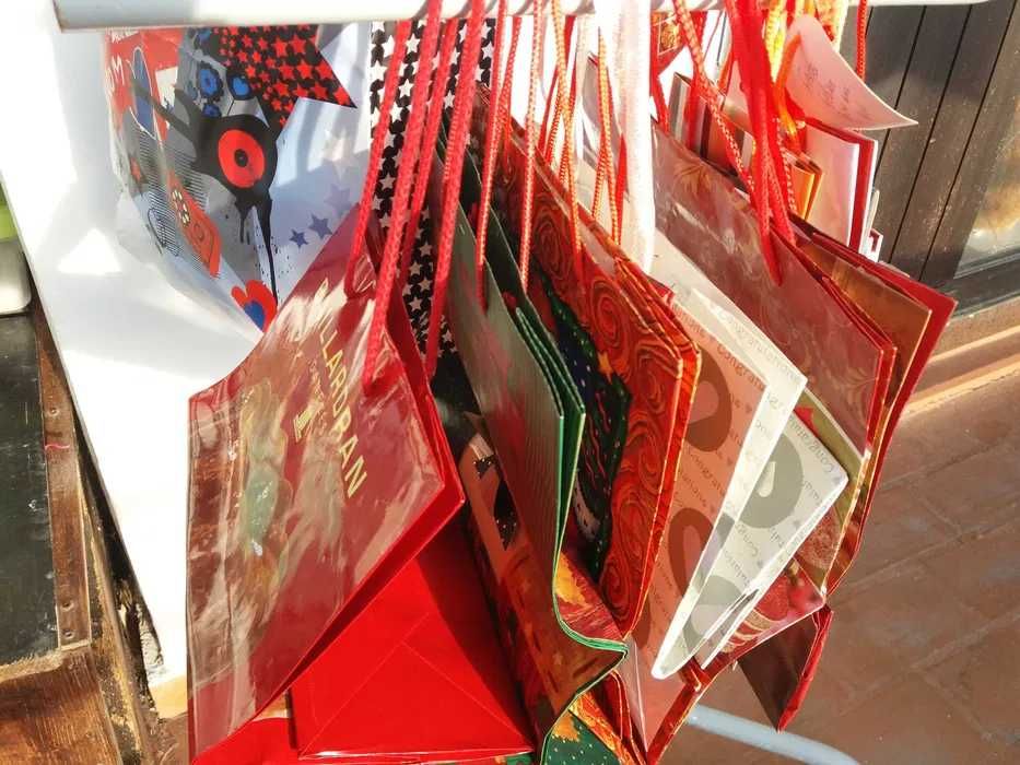 malas colares sacos presentes decoraçao natal