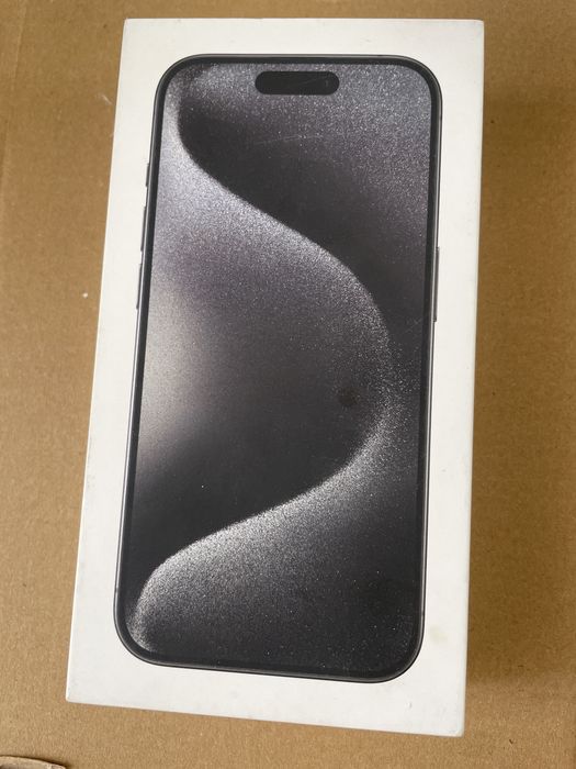 iPhone 15 Pro 256 GB Black Titanium – FABRYCZNIE NOWY – GWARANCJA 12 MIESIĘCY
