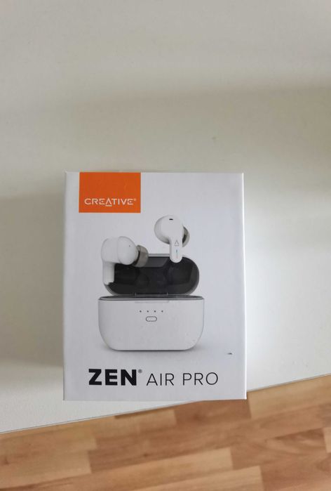 Słuchawki bezprzewodowe Creative zen air pro białe dokanałowe douszne