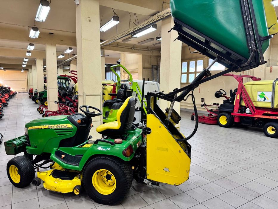 Traktorek Kosiarka Traktor John Deere X748 4x4 diesel YANMAR/WOM/KOSZ
