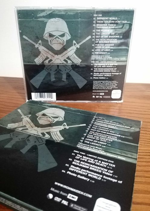 IRON MAIDEN - A Matter of Life and Death (CD + DVD)