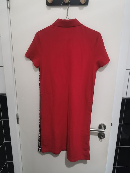 Vestido vermelho tommy hilfiger S