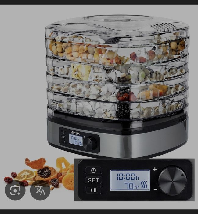 Suszarka do grzybów owoców