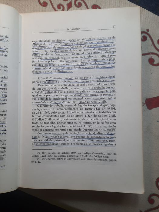 Teoria geral do direito civil do professor Mota Pinto