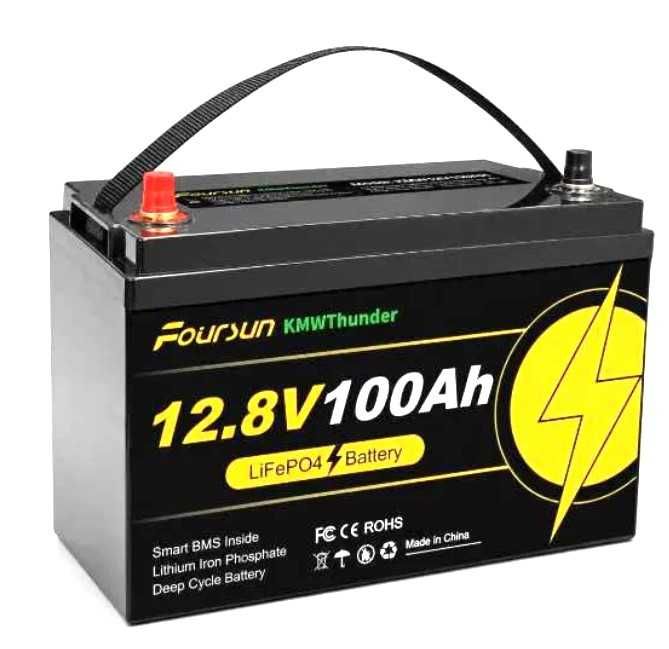 Aкумулятор Foursun 12V 100Ah LiFePO4 1,2 кВт*г