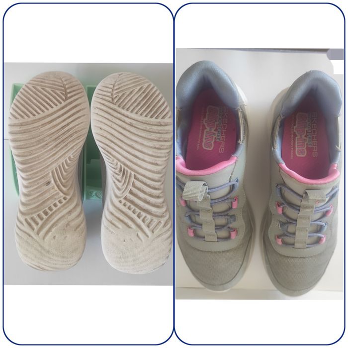 Дитячі кросівки для дівчинки Skechers Bounder 303585L GRY, 34 рр