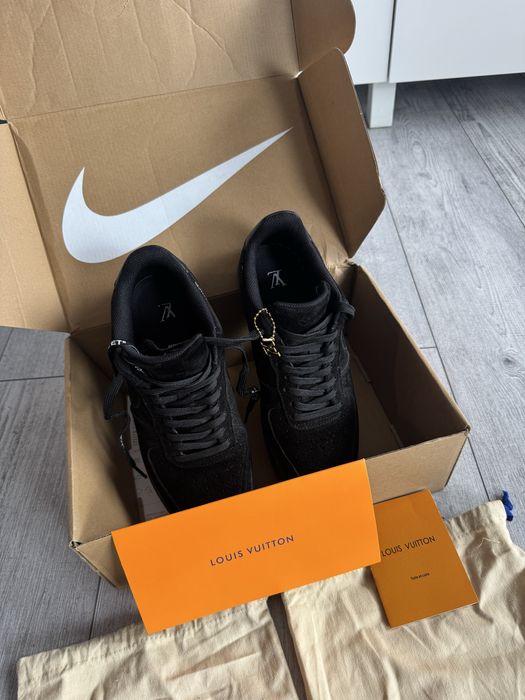 Louis Vuitton x Nike Air Force 1 Low black