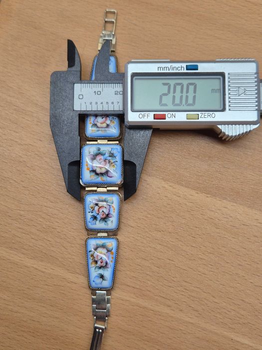 Zegarek-bransoletka * Czajka / Chaika * porcelanka