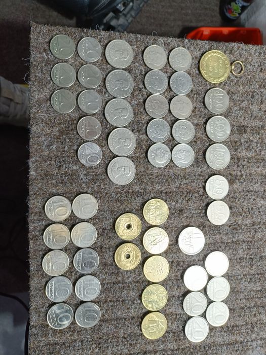 Monety Polskie stan bardzo dobry tylko całość