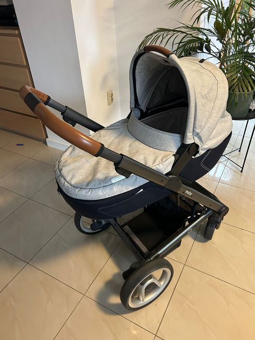 Wózek Mutsy Igo 2+ gondola + fotelik Maxi-Cosi + adaptery + śpiwór