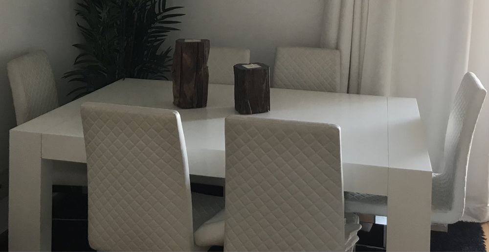 Mesa madeira extensivel