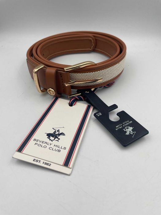 Pasek Skórzany Damski Beverly Hills Polo Club