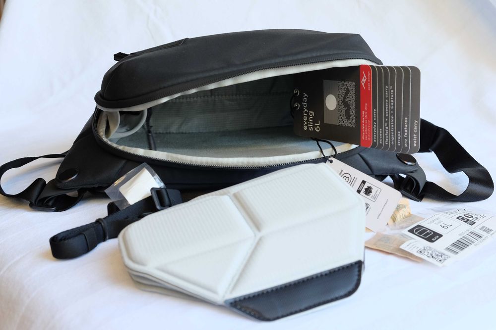 Saco Peak Design Everyday Sling 6L - como novo