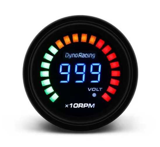 Manómetros Digitais - Pressão Turbo 3 BAR Conta RPM Temperatura