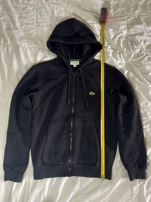 Hoodie com fecho Lacoste