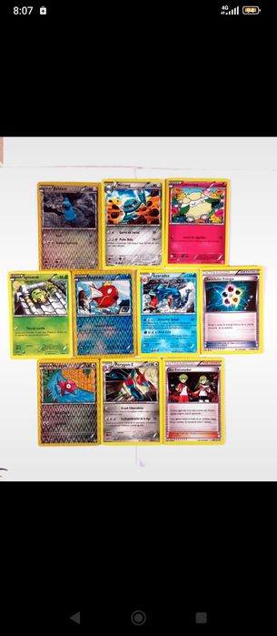 10 Cartas Pokémon