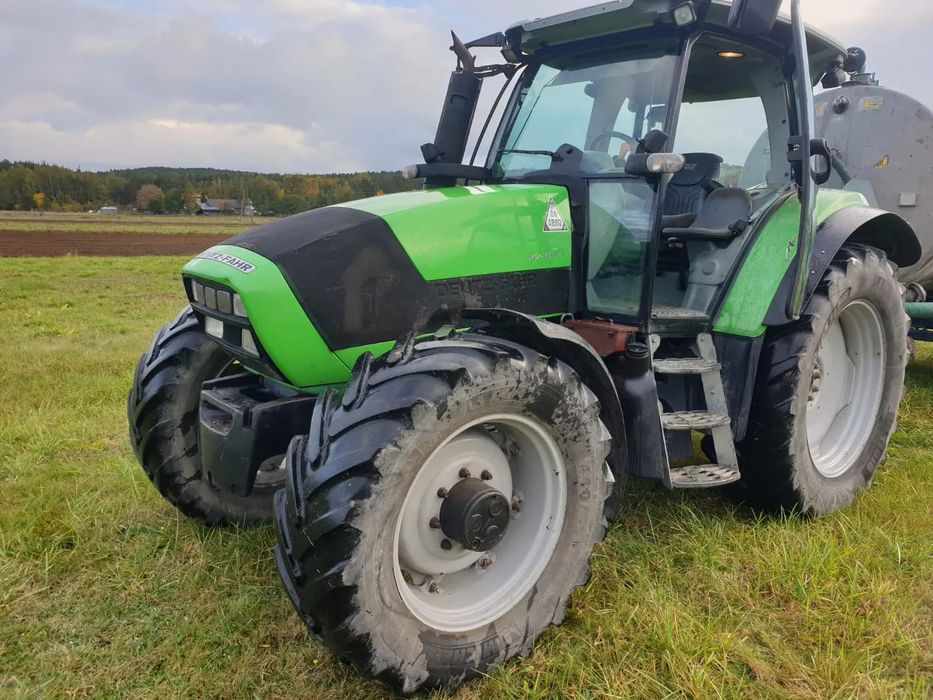 Deutz-Fahr K610  DEUTZ-FAHR AGROTRON K610 oraz beczka asenizacyjna MEPROZET PN-1/12A