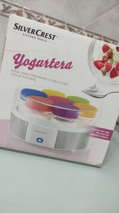 Iogurteira SilverCrast 7 Frascos | Por estrear
