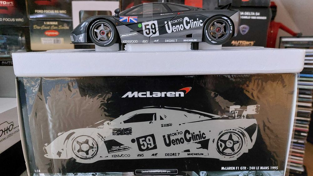 McLaren F1 GTR Ueno Clinic Winners 24Hrs LM 1995 (Minichamps 1:18)