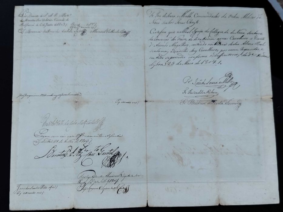 Carta Regia Dom João.