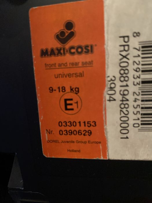 Fotelik Maxi Cosi 9-18kg