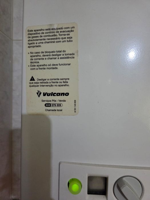 Esquentador ventilado