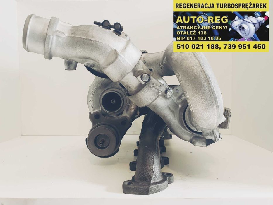 TURBINA biturbo Mercedes Sprinter 2,2 CDI 150km 129km