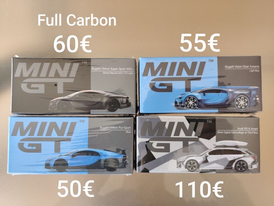 1:64 Miniaturas Por Race e Mini GT