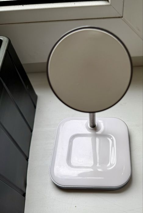 Бездротовий зарядний пристрій Satechi Aluminum 2 in 1 Magnetic Wireless Charging Stand Space Gray (ST-WMCS2M)