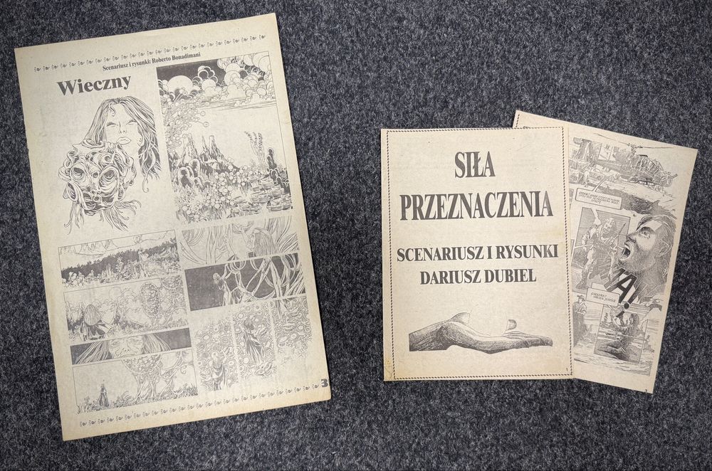 Komiksy z Fantastyki  1982 do 1990 - Funky Koval, Yans, Larkis i inne