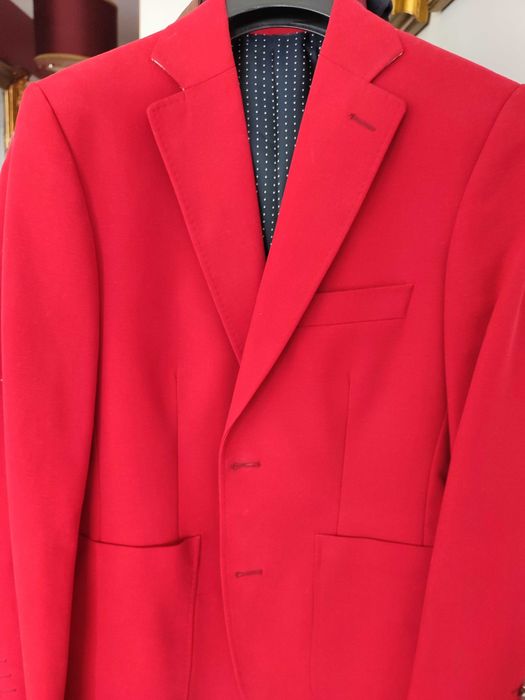 Blazer vermelho - oficina Mustra LUXO