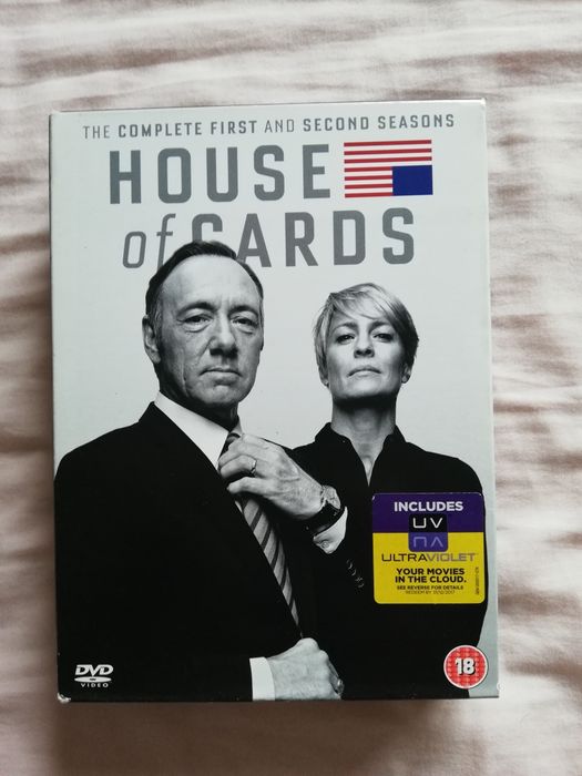 Série "House of Cards" - 1a e 2a temporada completas (portes grátis)