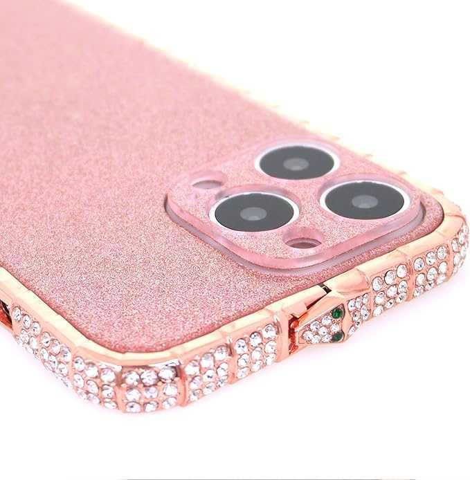 Ramka (bumper) Dmaos do Apple iPhone 13 Pro Max różowy