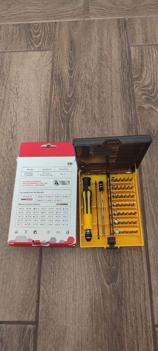 Набор отвёрток с битами для точных работ