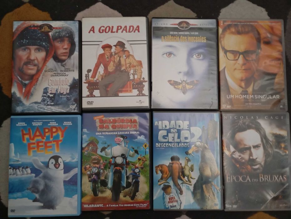 DVDs EXC ESTADO.À unidade ou toda a Coleção. Desde 2€.